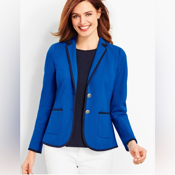 Talbots Jackets & Blazers - Talbots - Pique Abardeen Blazer Size 10